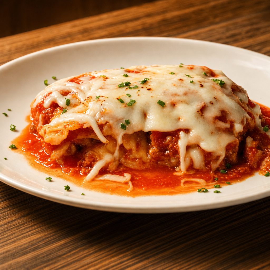 Lasagna Bolognese.