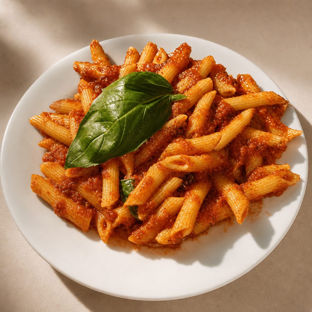 Penne Arrabbiata.