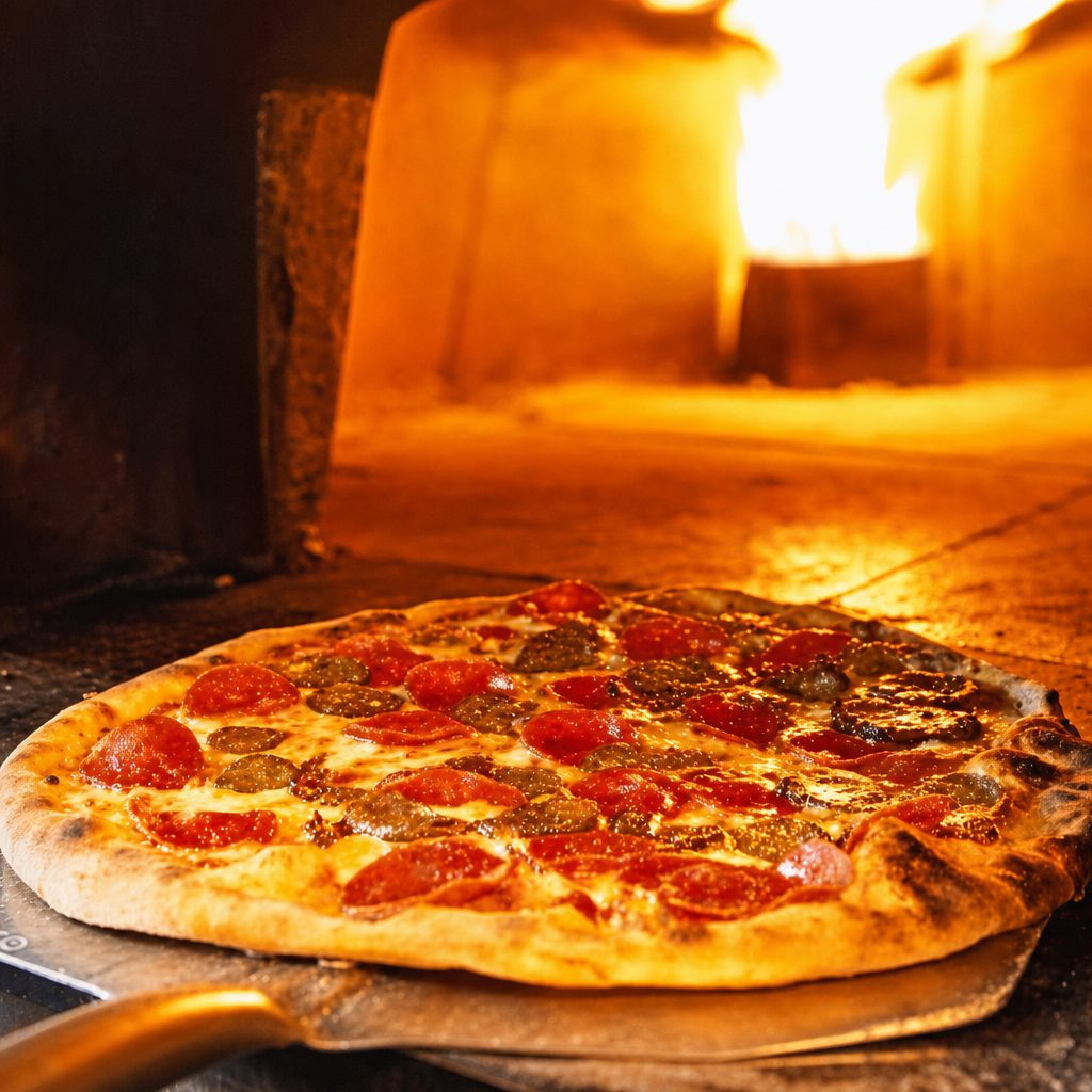 Salsiccia Pizza.